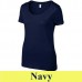 Anvil 391 pehelysúlyú Scoop 110 g-os női póló AN391 navy