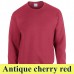 Gildan Heavy Blend 18000 környakas pulóver GI18000 antique cherry red