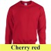 Gildan Heavy Blend 18000 környakas pulóver GI18000 cherry red