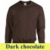 Gildan Heavy Blend 18000 környakas pulóver GI18000 dark chocolate