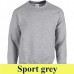 Gildan Heavy Blend 18000 környakas pulóver GI18000 sport grey