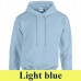 Gildan Heavy Blend Adult Hooded 18500 kapucnis pulóver GI18500 light blue