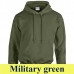 Gildan Heavy Blend Adult Hooded 18500 kapucnis pulóver GI18500 military green