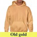 Gildan Heavy Blend Adult Hooded 18500 kapucnis pulóver GI18500 old gold