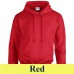 Gildan Heavy Blend Adult Hooded 18500 kapucnis pulóver GI18500 red