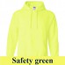 Gildan Heavy Blend Adult Hooded 18500 kapucnis pulóver GI18500 safety green