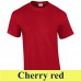 Gildan Ultra Cotton 2000 203 g-os póló GI2000 cherry red