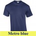 Gildan Ultra Cotton 2000 203 g-os póló GI2000 metro blue