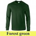 Gildan Ultra Cotton 2400 203 g-os hosszú ujjú póló GI2400 forest green
