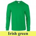 Gildan Ultra Cotton 2400 203 g-os hosszú ujjú póló GI2400 irish green