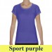 Gildan Performance 46000L 159 g-os 100% műszálas női póló GIL46000 sport purple