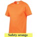 Gildan Ultra Cotton 2000 203 g-os póló GI2000 safety orange