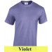 Gildan Heavy Cotton 5000 180 g-os póló GI5000 violet