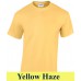 Gildan Heavy Cotton 5000 180 g-os póló GI5000 yellow haze