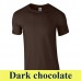 Gildan Softstyle 64000 153 g-os póló GI64000 dark chocolate