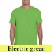 Gildan Softstyle 64000 153 g-os póló GI64000 electric green