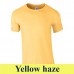 Gildan Softstyle 64000 153 g-os póló GI64000 yellow haze