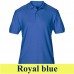 Gildan Softstyle 64800 177 g-os galléros póló GI64800 royal blue