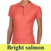 Gildan Softstyle 64800L 177 g-os galléros női póló GIL64800 bright salmon