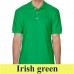Gildan Premium Cotton 85800 223 g-os galléros pique póló GI85800 irish green