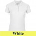 Gildan Premium Cotton 85800L 223 g-os galléros női pique póló GIL85800 white
