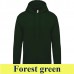 Kariban Men's Hooded 476 280 g-os kapucnis pulóver KA476 forest green
