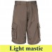 Kariban Multi pocket shorts 777, 240 g-os zsebes rövidnadrág KA777 light mastic