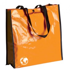Recycle bevásárlószatyor narancssárga és fekete /AP-731279-03/