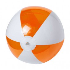 Zeusty strandlabda (ø28 cm) narancssárga és fehér /AP-781730-03/