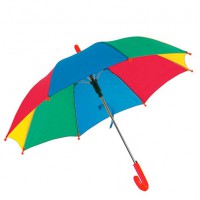 Espinete automata gyermek esernyő műanyag fogóval, szivárvány \AP-761223\