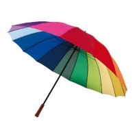 Rainbow sky 16 paneles esernyő, szivárvány 131 cm-es \T-0104053\