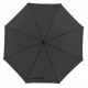 Mobile golf esernyő tokkal, fém nyéllel, dupla erősítésű bordázat fekete \T-0104143\