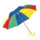 Lollipop gyermek esernyő műanyag fogóval, szívárvány \T-0105009\