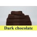 Olima Classic Towel törölköző, kéztörlő dark chocolate