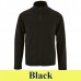 Sol's  Norman Men - Plain Fleece Jacket 02093 220 g-os cipzáros polár pulóver SO02093 black
