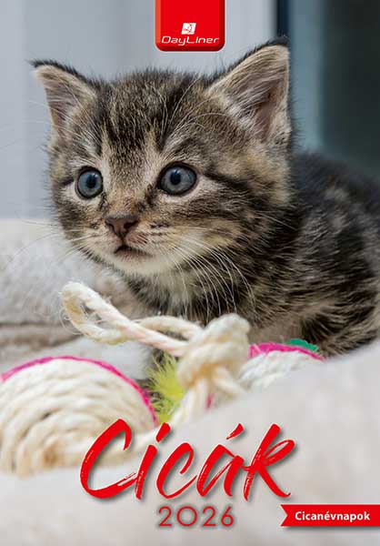 Napt�r 2026: Kittens (Kiscic�k) falinapt�r