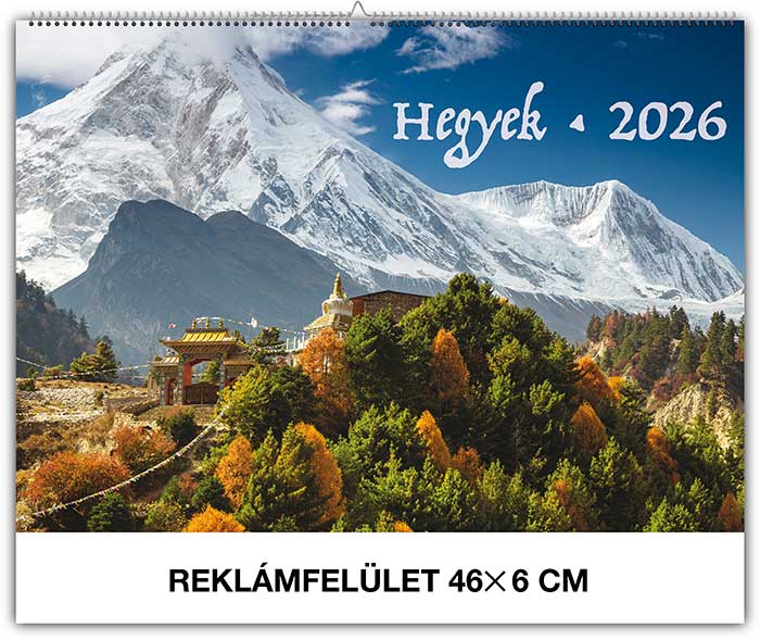 Napt�r 2026: hegyek falinapt�r