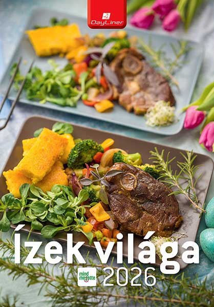 Napt�r 2026: �zek vil�ga  szak�cs falinapt�r