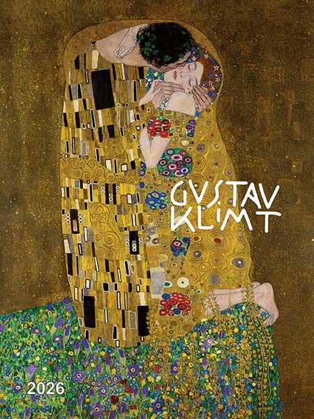 Napt�r 2026: Gustav Klimt falinapt�r