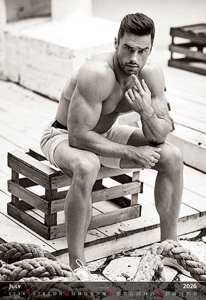 Men falinapt�r, aktnapt�r, erotikus napt�r