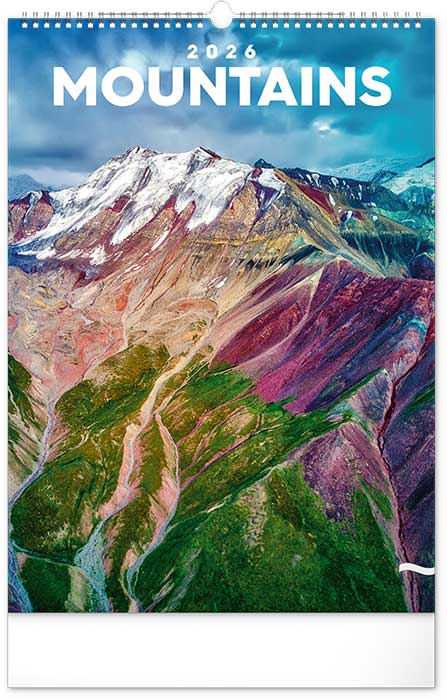 Napt�r 2026: Mountains (hegyek) II. falinapt�r