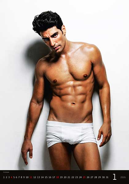 Sexy Boys falinapt�r, aktnapt�r, erotikus napt�r